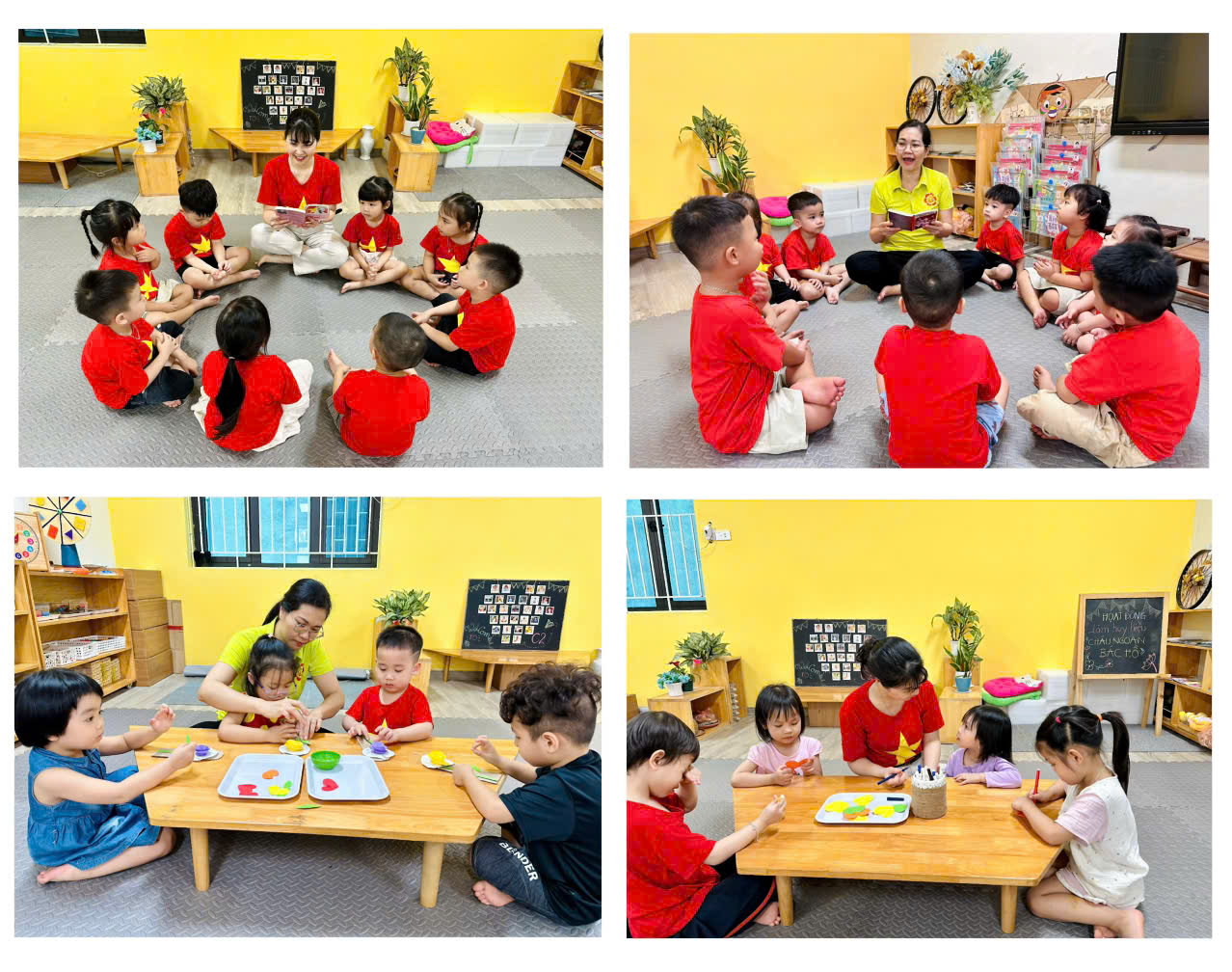 A group of kids sitting on the floor in a circleAI-generated content may be incorrect.