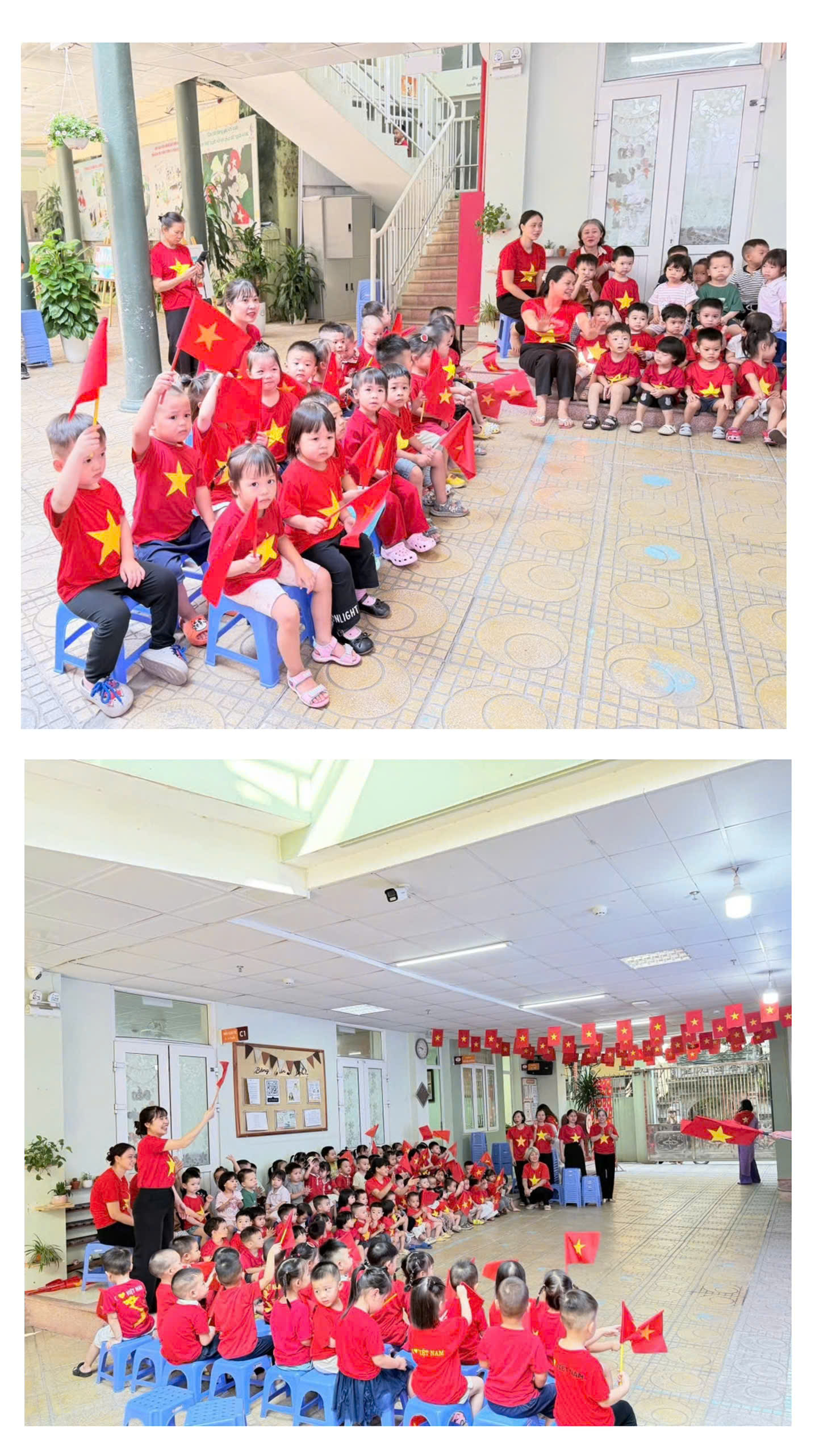 A group of children in red shirtsAI-generated content may be incorrect.