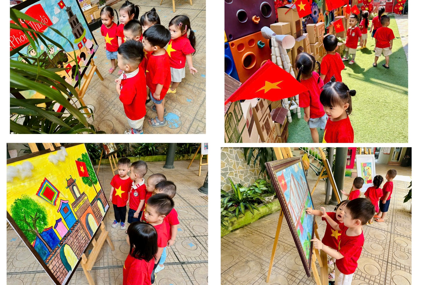 A group of children in red shirtsAI-generated content may be incorrect.